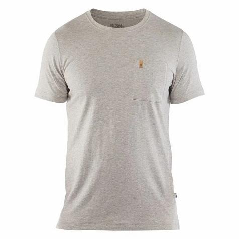 Fjallraven Men Övik T-Shirt Grey PH297067 Philippines